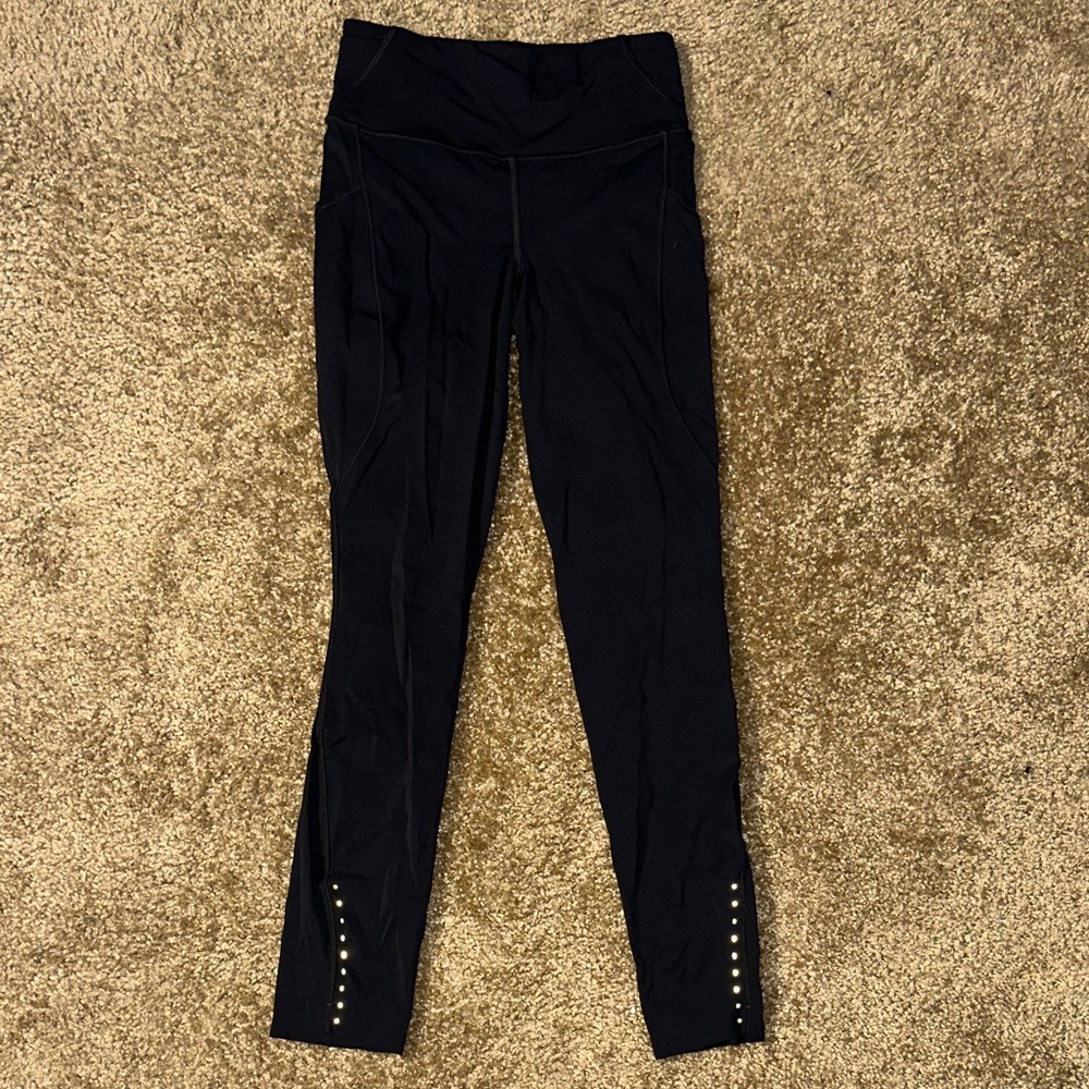 Lululemon Black High-Waisted Leggings afast free